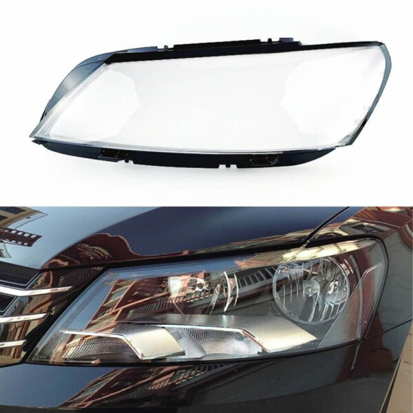 Sticla far stanga compatibil cu VW Passat B7 2010-2015 - imagine 2