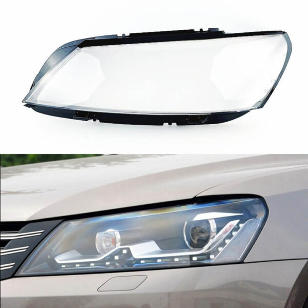 Sticla far stanga compatibil cu VW Passat B7 2010-2015