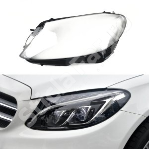 Sticla far stanga compatibil cu Mercedes Clasa C W205 NFL 2015-2017