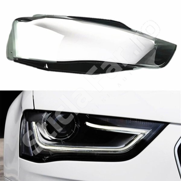 Sticla far dreapta compatibil cu Audi A4 B8 facelift 2012-2015