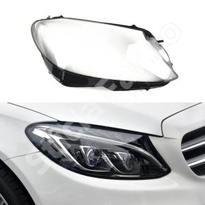 Sticla far dreapta compatibil cu Mercedes Clasa C W205 NFL 2015-2017