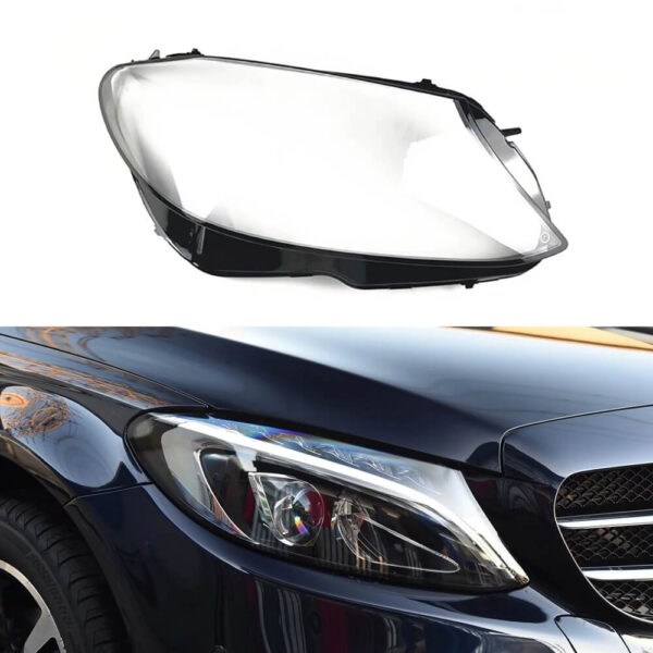 Sticla far dreapta compatibil cu Mercedes Clasa C W205 NFL 2015-2017 - imagine 2