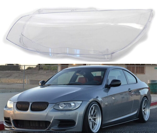 Sticla far stanga compatibil cu BMW Seria 3 E92 facelift 2010-2013