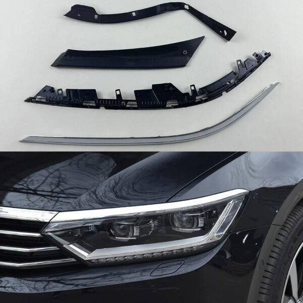 Sticla far stanga compatibil cu VW Passat B8 (pentru far HELLA) 2015-2019 - imagine 3