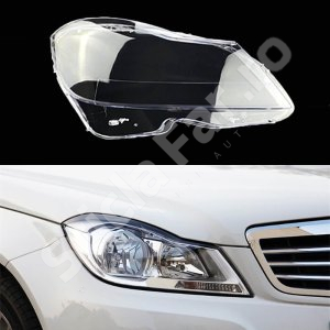 Sticla far dreapta compatibil cu Mercedes Clasa C W204 facelift 2011-2014