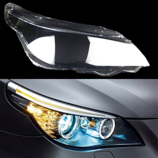 Sticla far dreapta compatibil cu BMW Seria 5 E60 E61 2003-2010