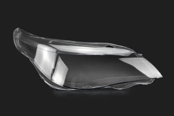 Sticla far dreapta compatibil cu BMW Seria 5 E60 E61 2008-2010 Cornering (cu gaura pentru bec)