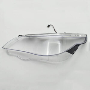 Sticla far stanga compatibil cu BMW Seria 5 E60 E61 2003-2010 cu ornament LED integrat