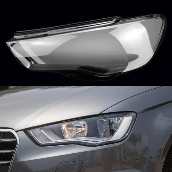Sticla far stanga compatibil cu Audi A3 8V nonfacelift 2013-2016 - imagine 2