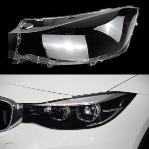 Sticla far stanga compatibil cu BMW Seria 3 GT F34 facelift 2016-2020