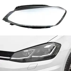Sticla far stanga compatibil cu VW Golf 7.5 2018-2020