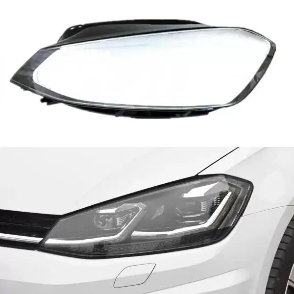 Sticla far stanga compatibil cu VW Golf 7.5 2018-2020