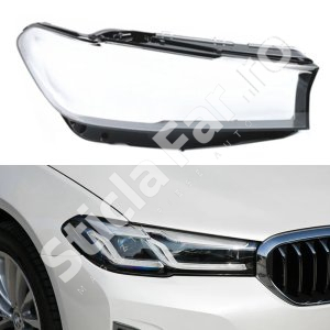 Sticla far dreapta compatibil cu BMW Seria 5 G30  2020-2023