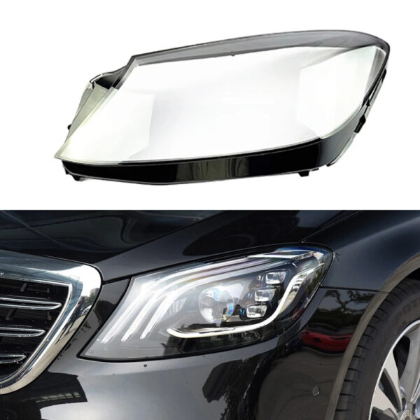 Sticla far stanga compatibil cu Mercedes Clasa S 222 facelift 2018-2020
