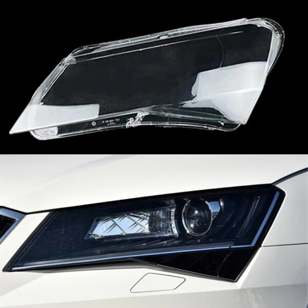 Sticla far stanga compatibil cu Skoda Superb 3 nonfacelift 2015-2019