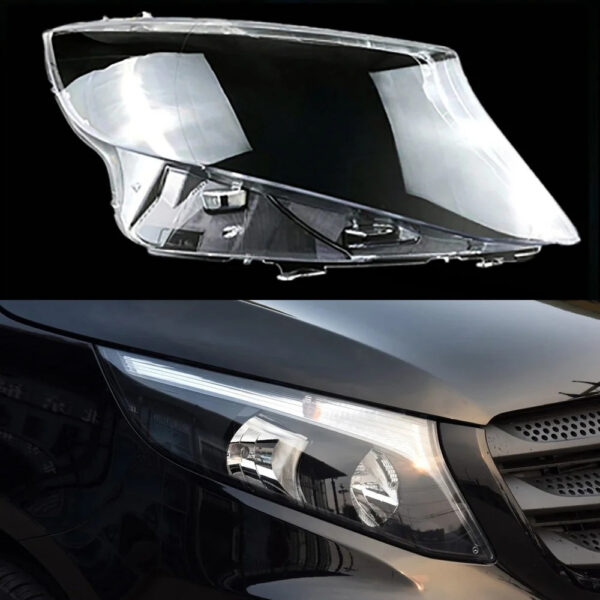 Sticla far dreapta compatibil cu Mercedes VITO 447 nonfacelift 2014-2023 - imagine 2