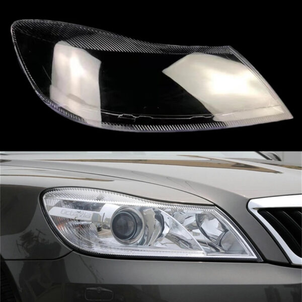 Sticla far dreapta compatibil cu Skoda Octavia 2 facelift 2009-2012