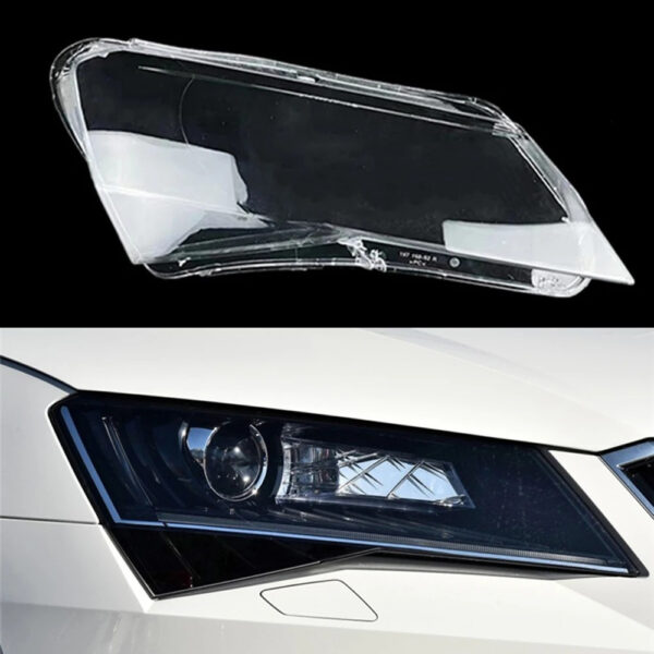 Sticla far dreapta compatibil cu Skoda Superb 3 nonfacelift 2015-2019