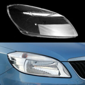 Sticla far dreapta compatibil cu Skoda Fabia 2 facelift 2010-2014