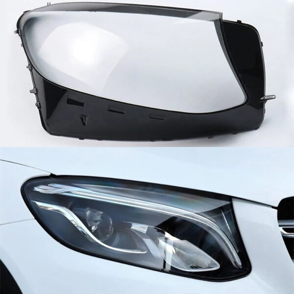 Sticla far dreapta compatibil cu Mercedes GLC 253 nonfacelift 2015-2019
