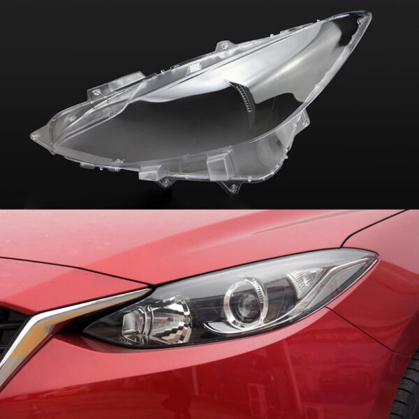 Sticla far stanga compatibil cu Mazda 3 BM/BN nonfacelift 2013-2016