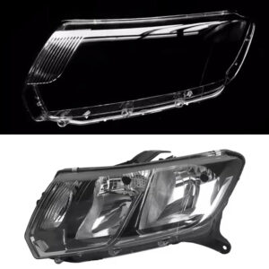 Sticla far stanga compatibil cu Dacia Logan / Sandero 2 nonfacelift 2013-2016