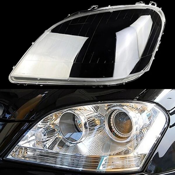 Sticla far stanga compatibil cu Mercedes ML 164 nonfacelift 2007-2009