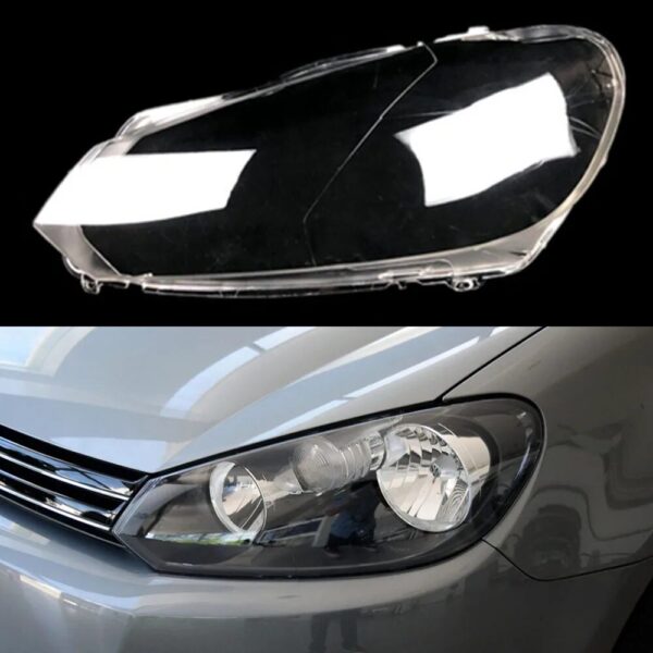 Sticla far stanga compatibil cu VW Golf 6 2008-2013